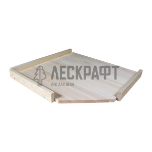 Полка угловая 400x400 мм, 2шт., Арелан